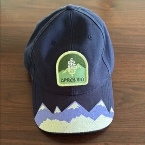 Free People Blue Embroidered Hat